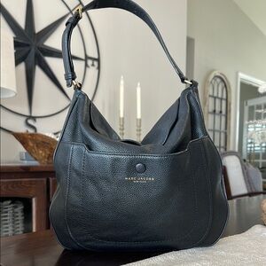Marc Jacobs Black Leather Shoulder Bag